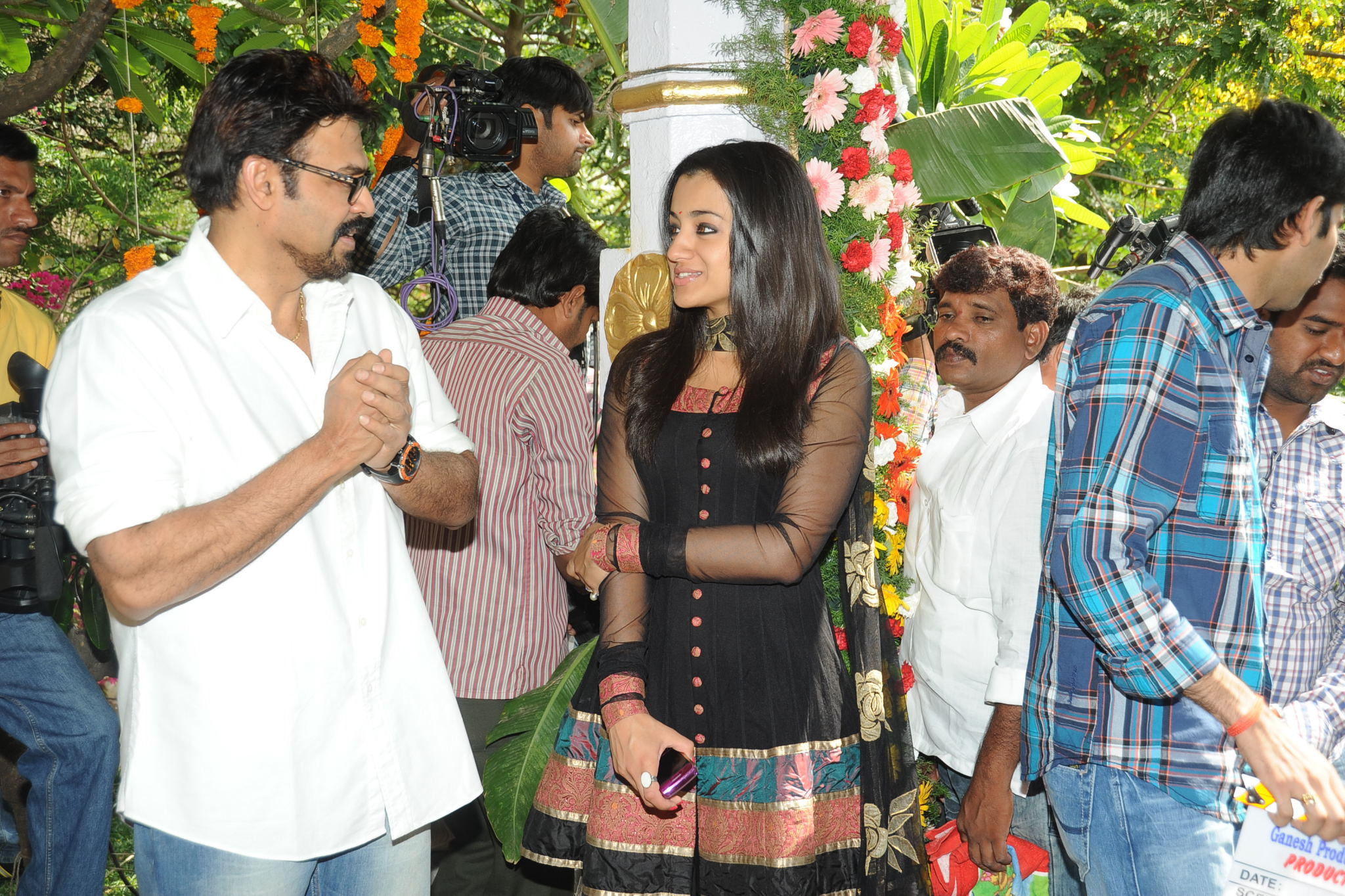 Venky and Trisha New Movie Launch Stilss | Picture 33943